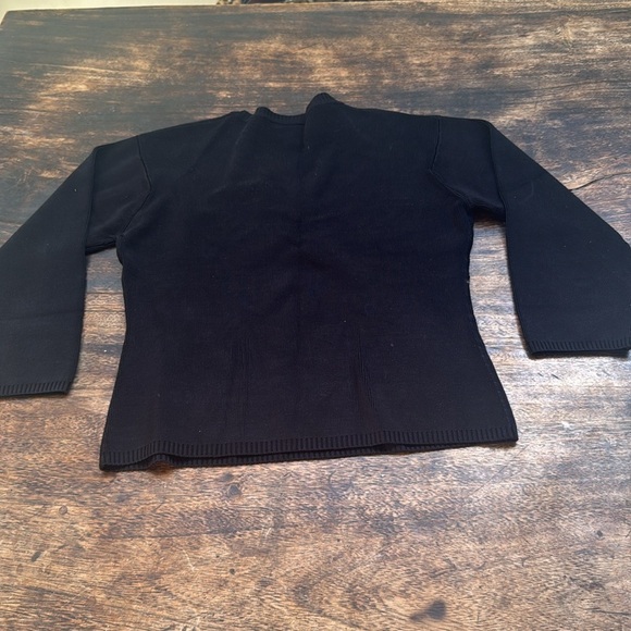 Sisters Black V-Neck Women Sweater size large - Picture 8 of 8
